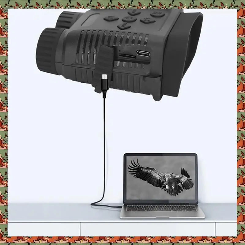 

ABLQ 1080P Mini Night Vision Device 4X Digital Zoom IP54 Waterproof Day Night Use Portable Binocular For Outdoor