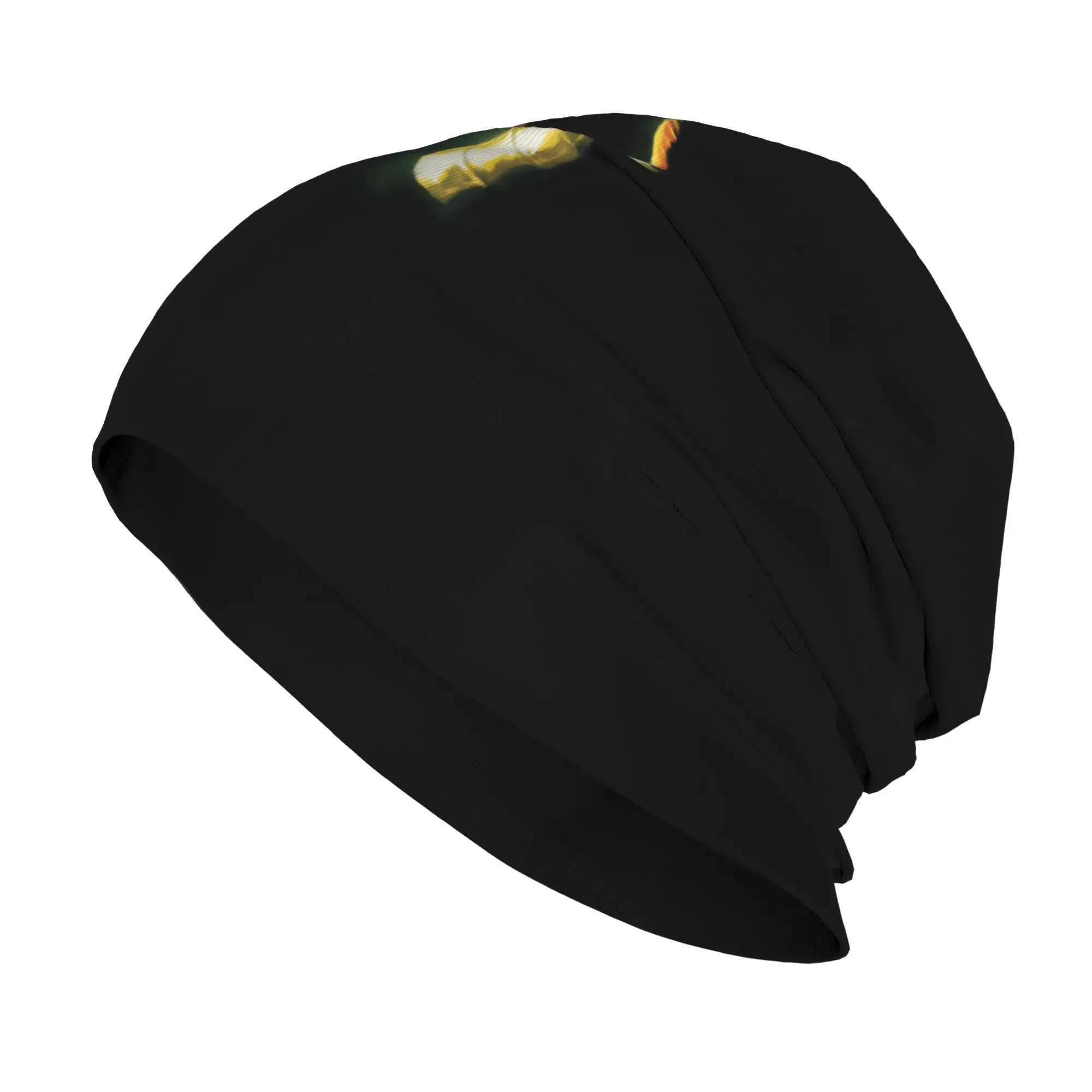 1 Piece Hat Floating Thin Caps For Men Women B-BLACK ADAMS Skullies Ski Caps Soft Bonnet Hats