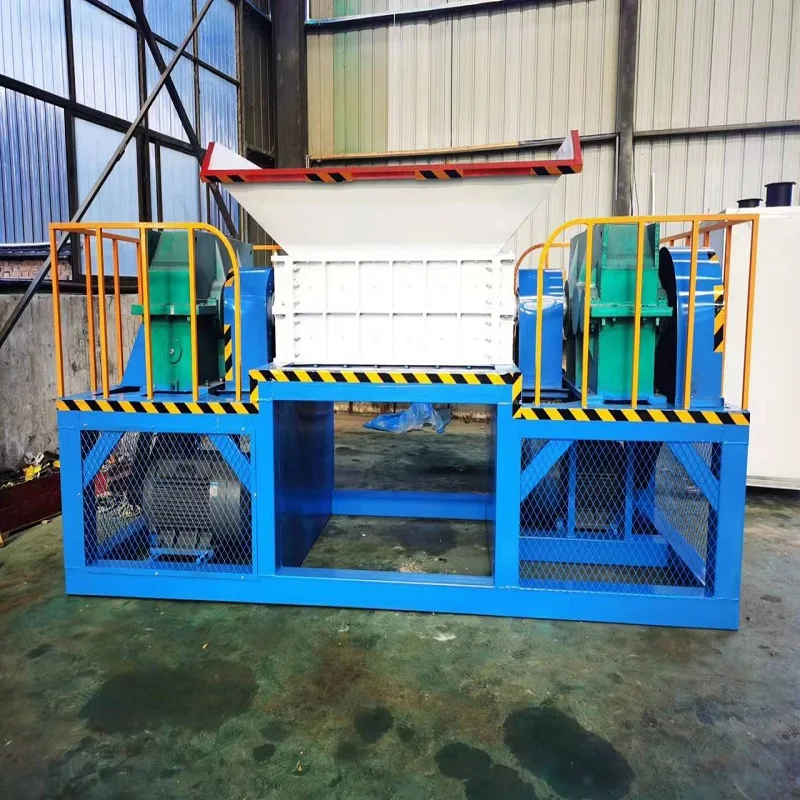 Industrial Shredder Machine Tire Wood Plastic Mixed Waste Crushing Equipment Multifunctional Recycling Device Custom Function