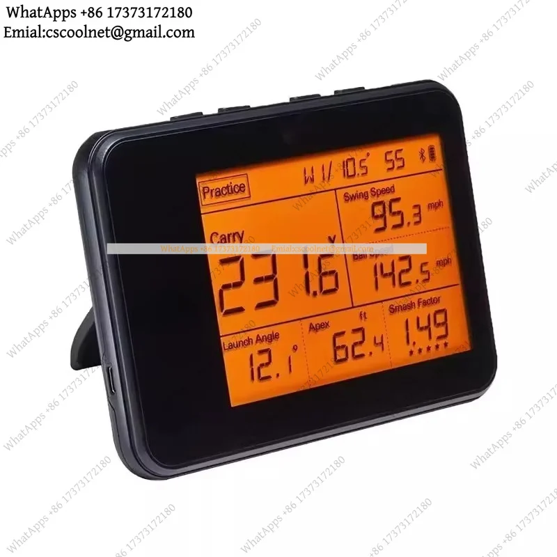 Portable Golf Swing Analyzer Flat Panel Action Data Monitor SC300i