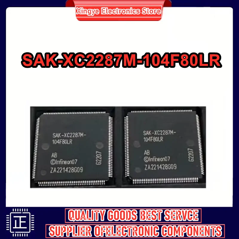 

SAK-XC2287M-104F80LR LQP144 Микросхема 100% новый оригинал на складе