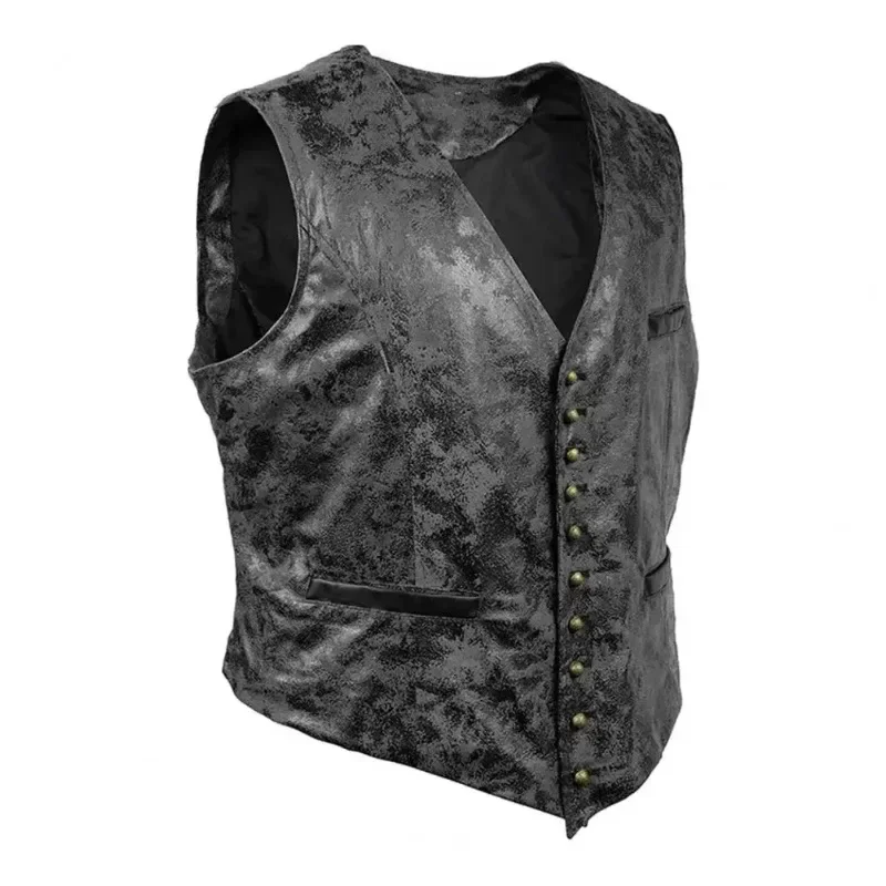 Gilet Steampunk Médiéval Gothique Homme – photo 5
