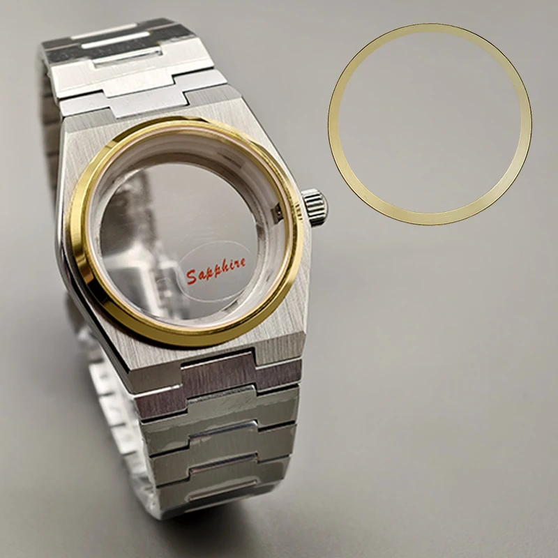 Mod 40 مللي متر PRX سوبر لاعب ساعة الياقوت الزجاج يناسب NH35 NH36 7S26 4R ساعة يد تعمل بالحركة الظل الداخلي مزيج تجديد أجزاء