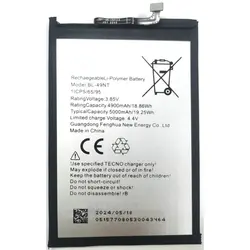 New Original TECNO BL-49NT Replacement Phone Battery 1ICP5/65/95