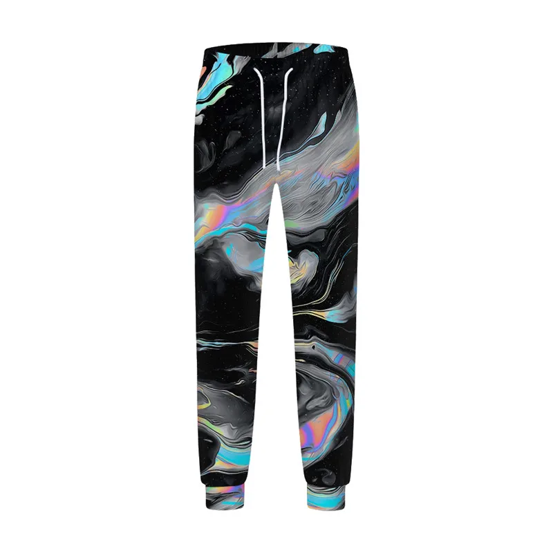 

Women's Fashion Elegant Print Pant 3D Graphic Casual Gradient Print Sweatpant Sportswear Y2k Harajuku Social Streetwear trousers