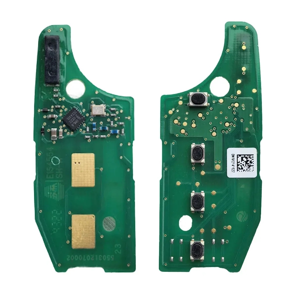 Superkey OEM PCB Flip Remote Car Key 433Mhz 4A Chip for Fiat Tipo Toro 500X Nuovo Grazie 2016-2018 2ADPXFI5AM433TX