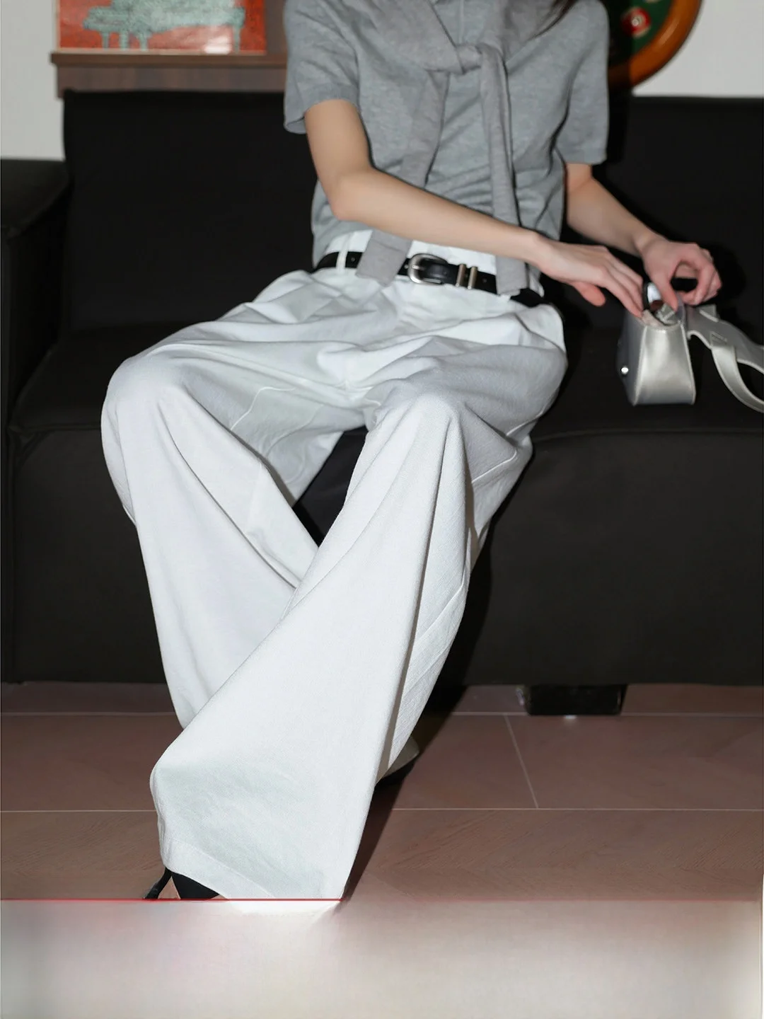 

Текстурированные брюки в американском стиле, свободные, широкие, прямого кроя, с естественной линией талии, на молнии, повседневные, для мужчин и женщин