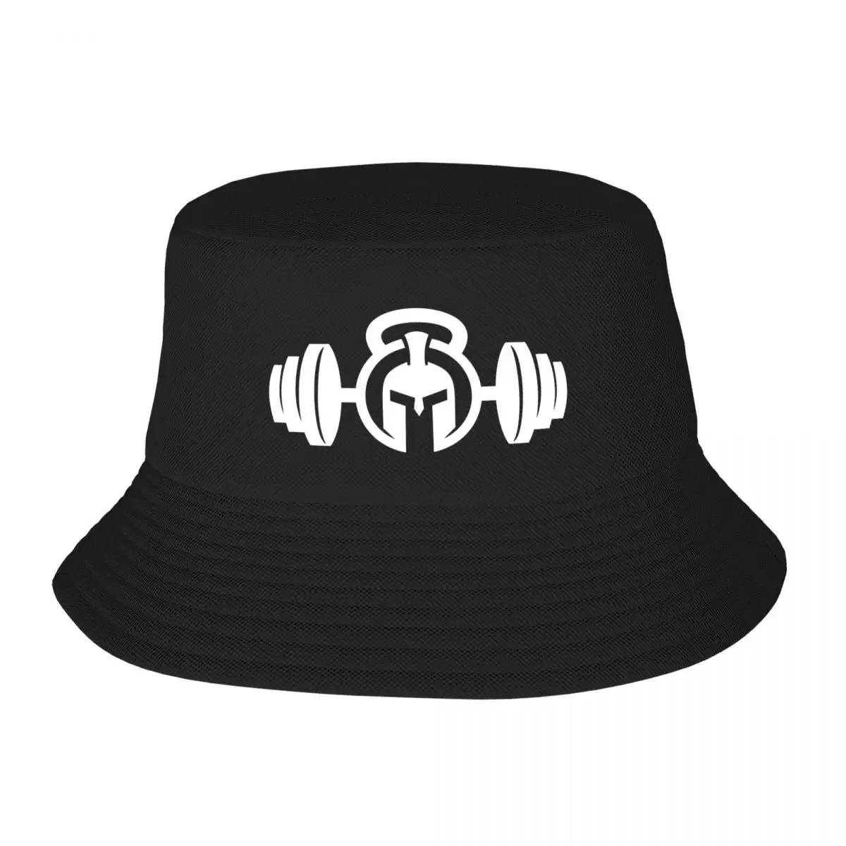 

Custom Spartan Gym Logo Bucket Hat for Men Women Printed Bodybuilding Fitness Muscle Summer Travel Beach Outdoor Fishing Cap