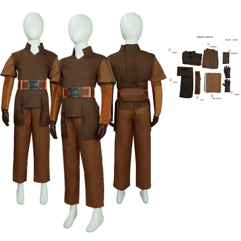 Kids Children Ragnar Cos Vizsla Cosplay Costume Boys Uniform Shirt Pants Belt Outfits Halloween Carnival Party Disguise Suit