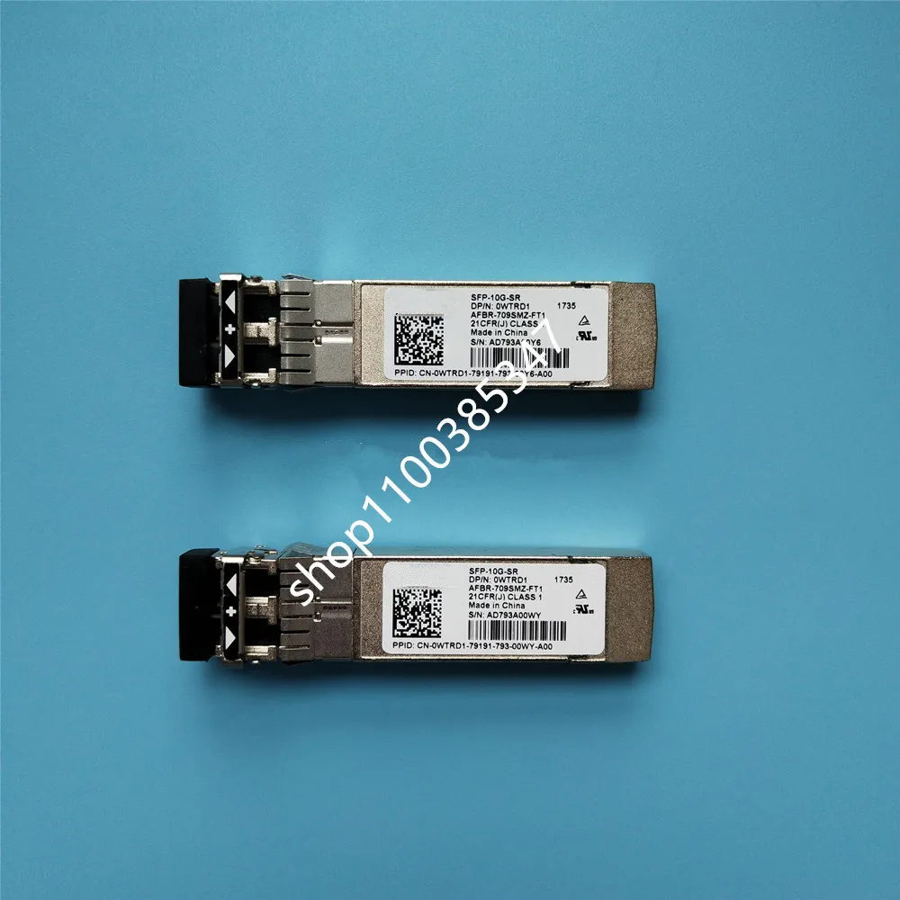 

sfp 10g fiber adapter/0WTRD1 AFBR-709SMZ-FT1 SFP-10G-SR de-l-l/multimode sfp 850NM 10g Fiber Transceiver/10g sfp adapter switch