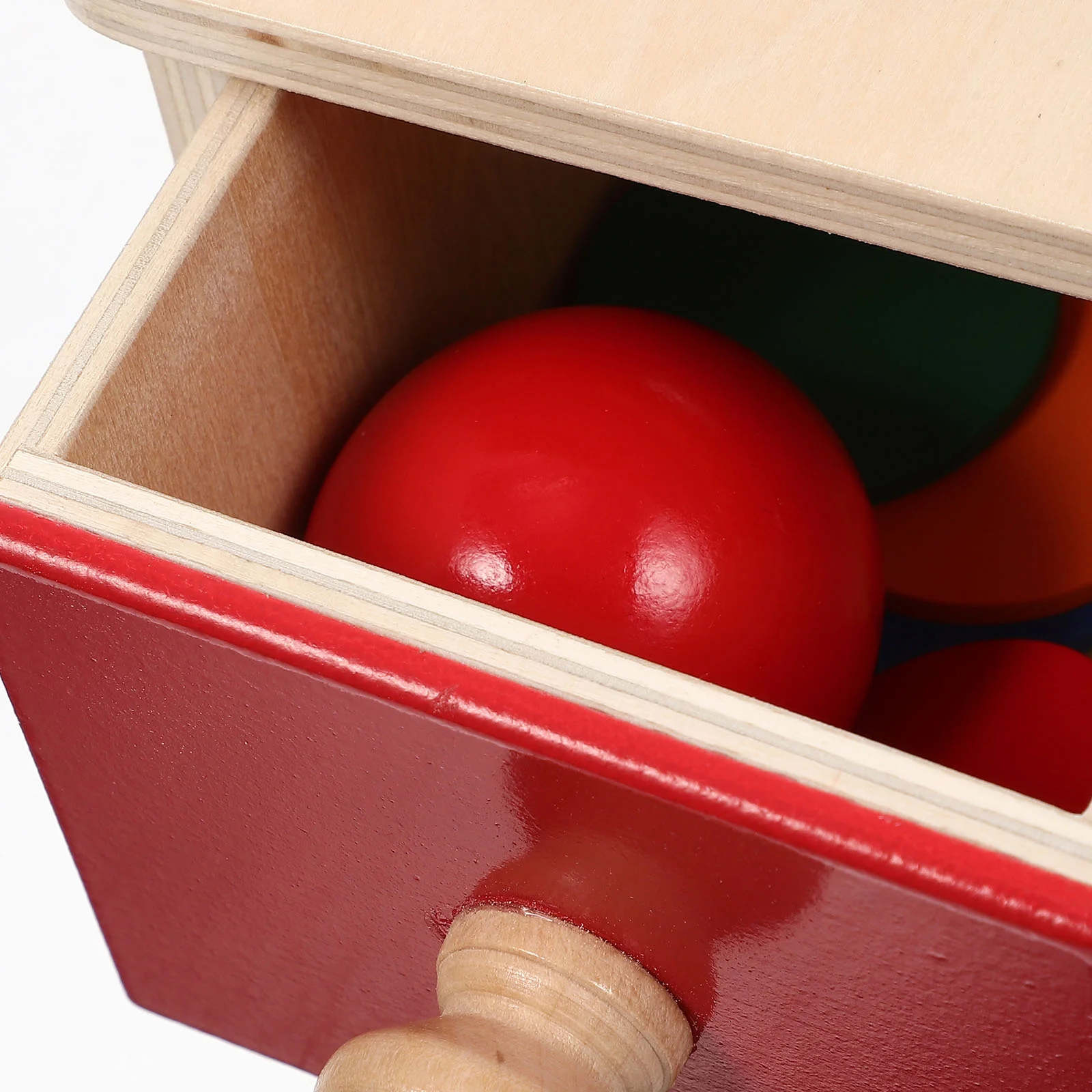 Brinquedo de permanência de objeto montessori, ajuda de ensino, moeda, bebê, madeira cognitiva, criança