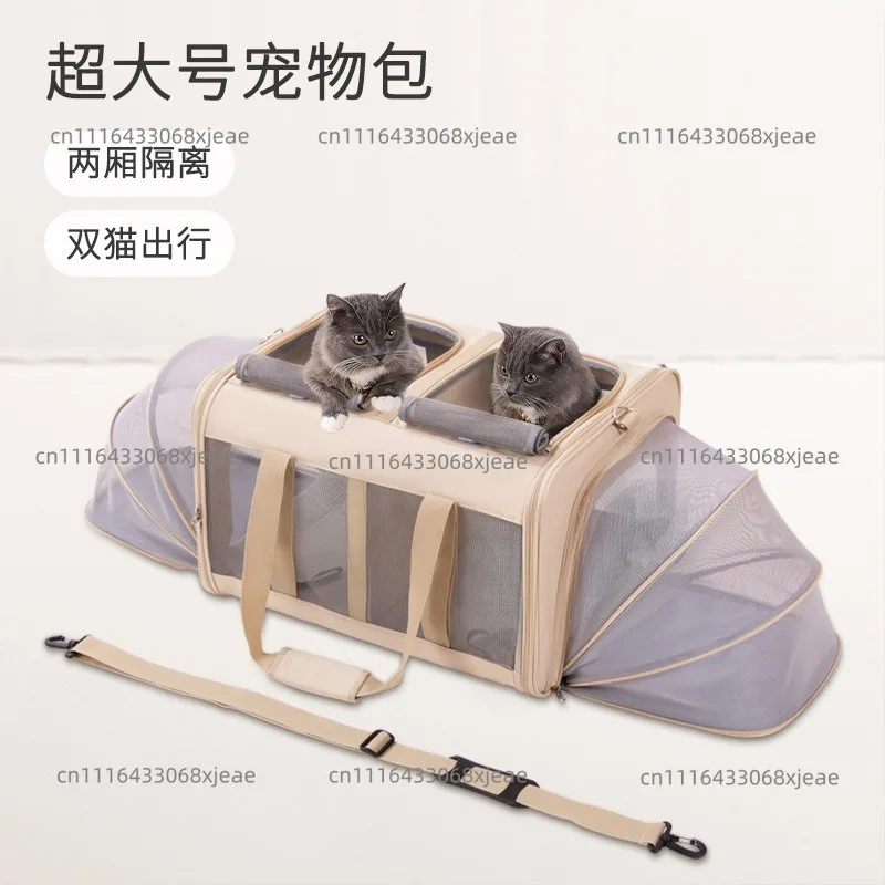 Popular Pet Out Portable Bag Expansion Cat Handbag Large Dog Storage