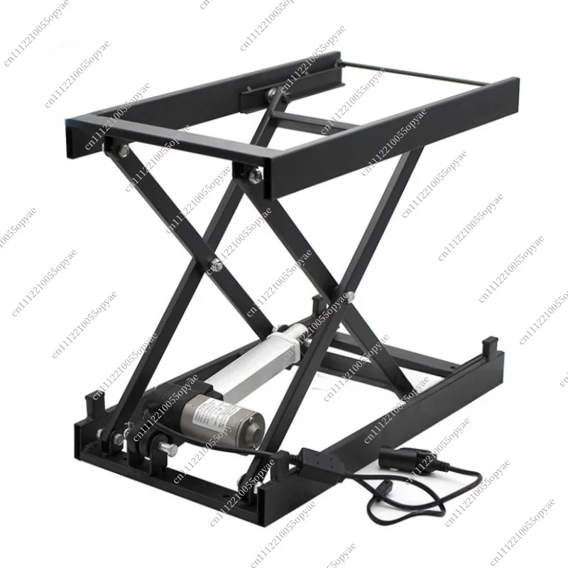 Electric Lift Table Hardware Kit for Smart Custom Furniture Kung Fu Tea Table Automatic Flip Top Mechanism Steel Frame