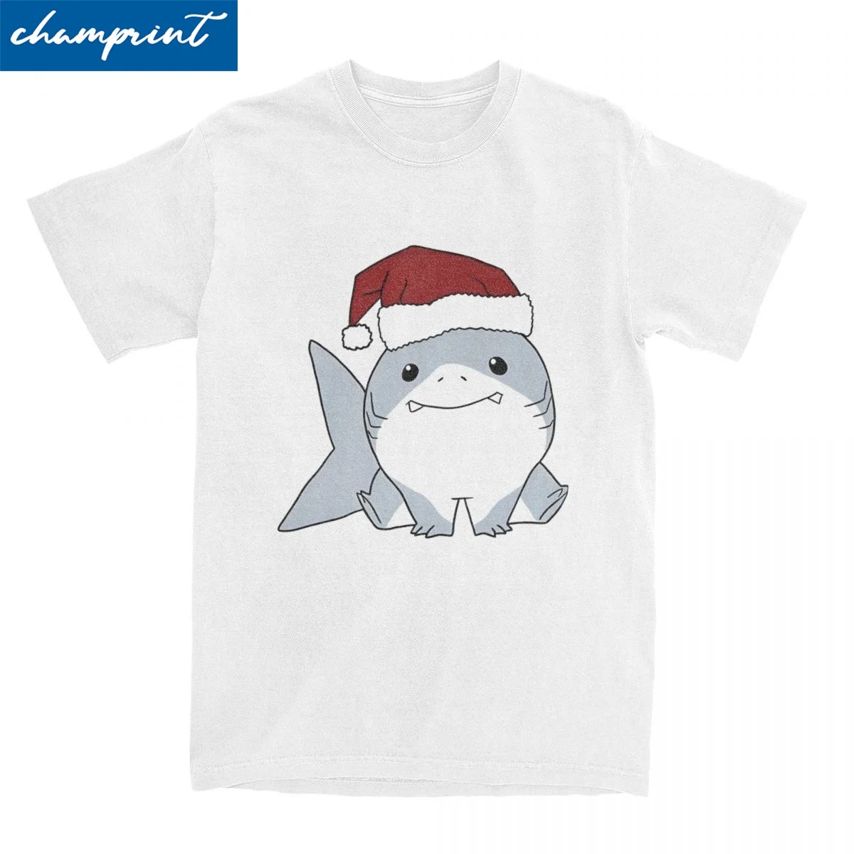 Christmas Jeff! T-Shirt Men Women Jeff The Landshark Casual Pure Cotton Tees Crewneck Short Sleeve T Shirts Gift Idea Clothing