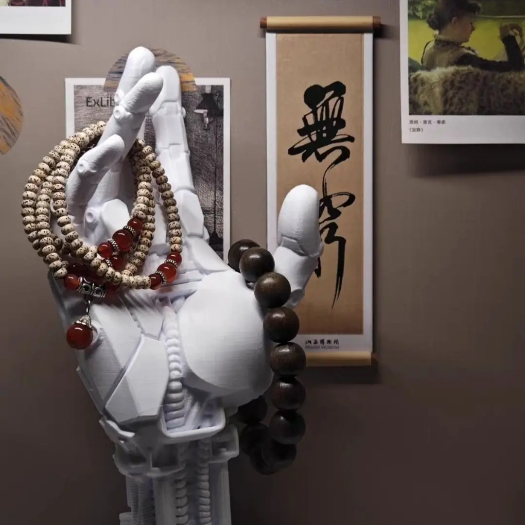 حامل وحدة التحكم اليدوية الميكانيكية Cyberpunk - حامل عالمي مستوحى من Asura لأجهزة PS5 وXbox وSwitch وMicrosoft Gamepads