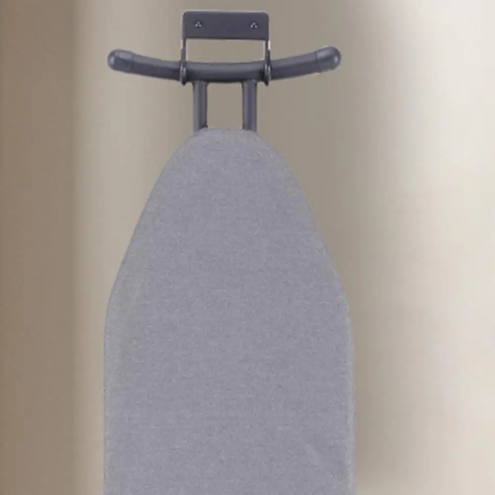 Closet Organization Accessory Ironing Board Holder with Strong Load-bearing Capacity Easy Installation Hanger Hook for Wall