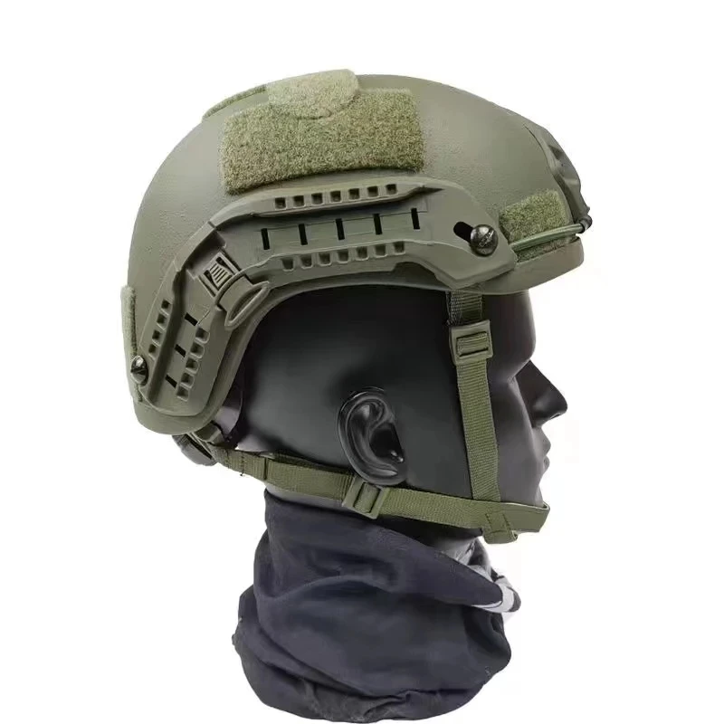 Fast Riot Helmet GRP Tactical Helmet Explosion-proof Bullet-proof Tiger Helmet Special Field Training Corps Weight 1.5kg