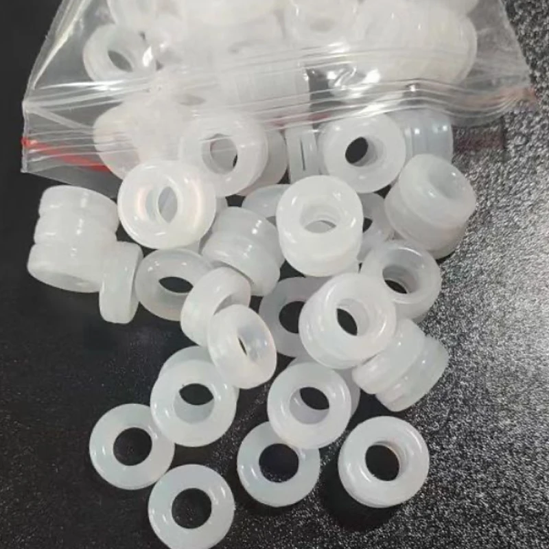 60PCS Mini Invisible Round Ear Hook Eyeglasses Leg Silicone Anti Slip Grip Cover Temple Tip Holder Spectacle Eyewear Accessories