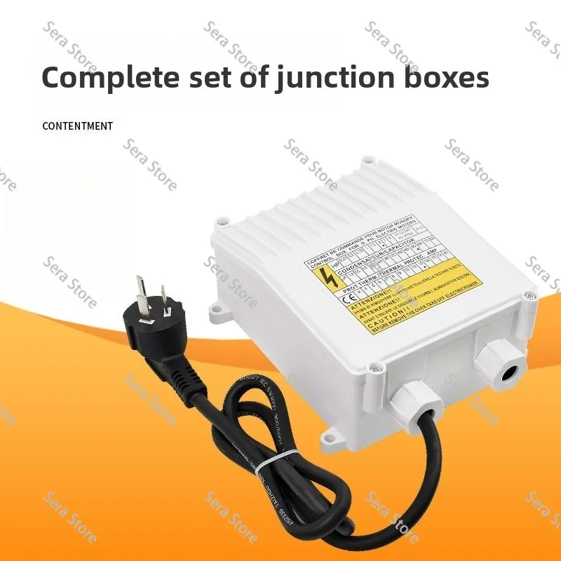 Installed Special 220V Submersible Deep Well Pump Control Box Submersible Pump External Capacitor Box Switch Box