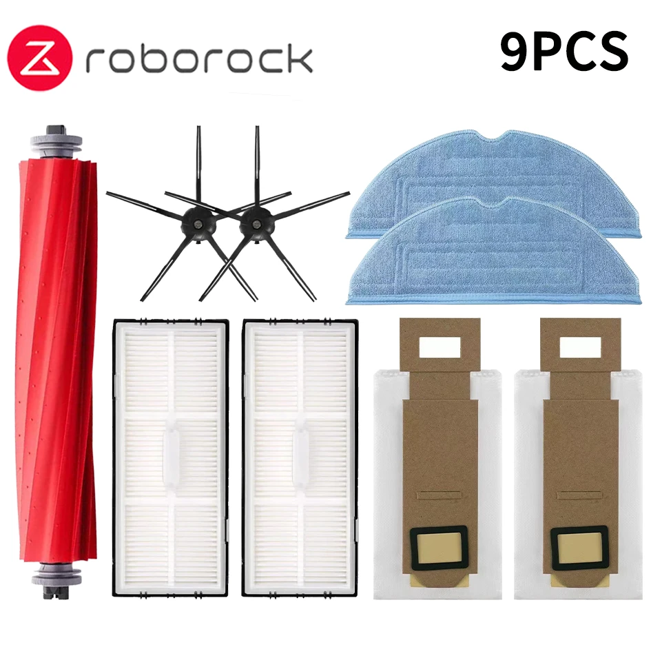 Roborock S7 S70 S7 Plus T7S T7S Plus Roboter Staubsauger Zubehör Hauptbürste Hepa-Filter Mops Staubbeutel Ersatzteile