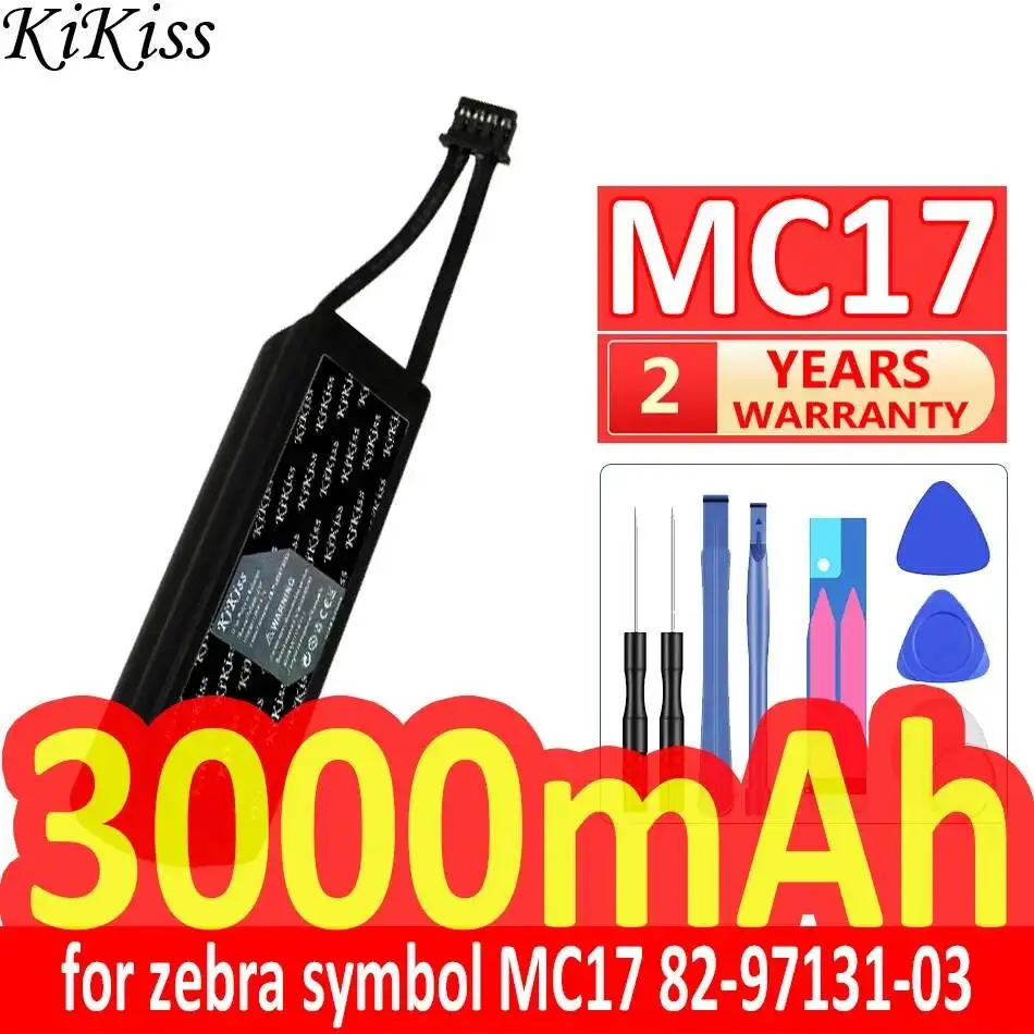 

Портативное терминальное устройство с аккумулятором 3000 мАч, легкое, для Zebra Symbol, для Motorola MC17 82-97131-03