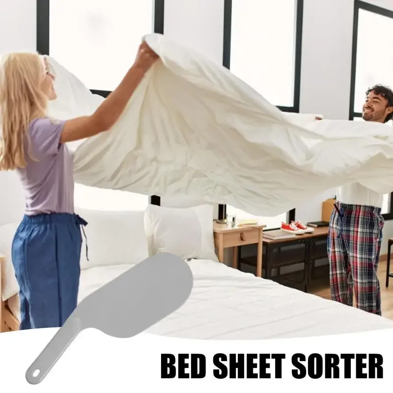 Bed Sheet Organizer Is Tiled and Raised Convenient and Labor-saving To Make The Bed Making Mattress Lifting Handy Tool