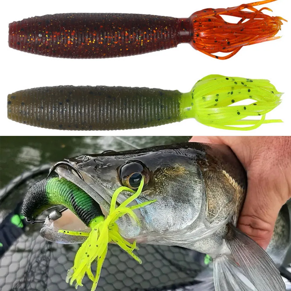 

5pcs Soft Lure 9cm 10g Fat Ika Silicone Softbait Swimbait Easy Shiner Shad Artificial Worm Lures Bass Perch Pesca Fishing Jig