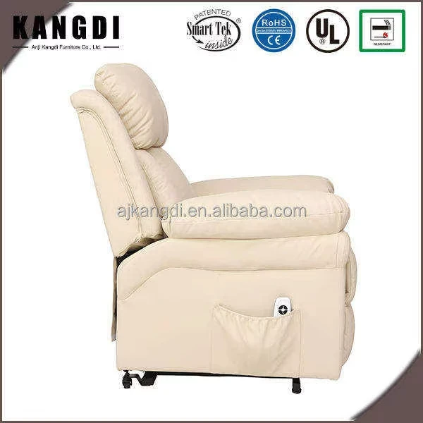 كرسي رفع كرسي كبار السن أريكة متعددة الوظائف رفع المسنين قابل للتعديل مجموعة أريكة جلدية منجدة واحدة #5