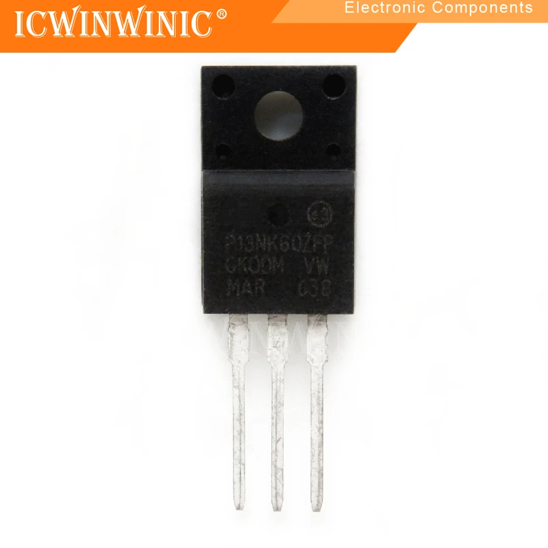 10 piezas STP13NK60ZFP P13NK60ZFP