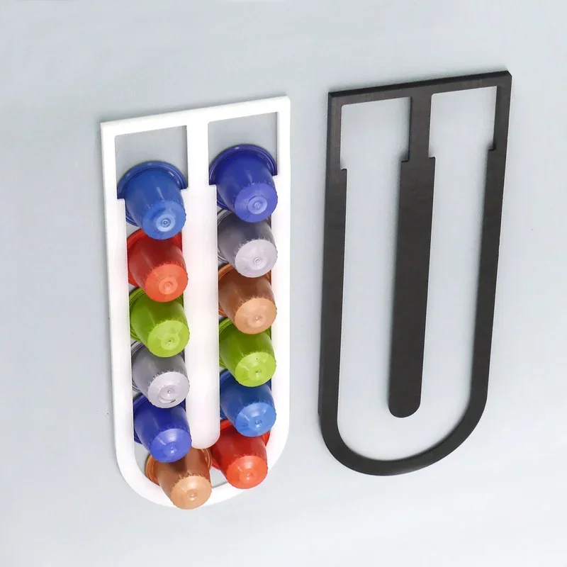 Coffee Capsule Holder Tower Stand for 10 Nespresso Capsules Storage Soporte Capsulas Nespresso Coffee Pod Holder 1PCS