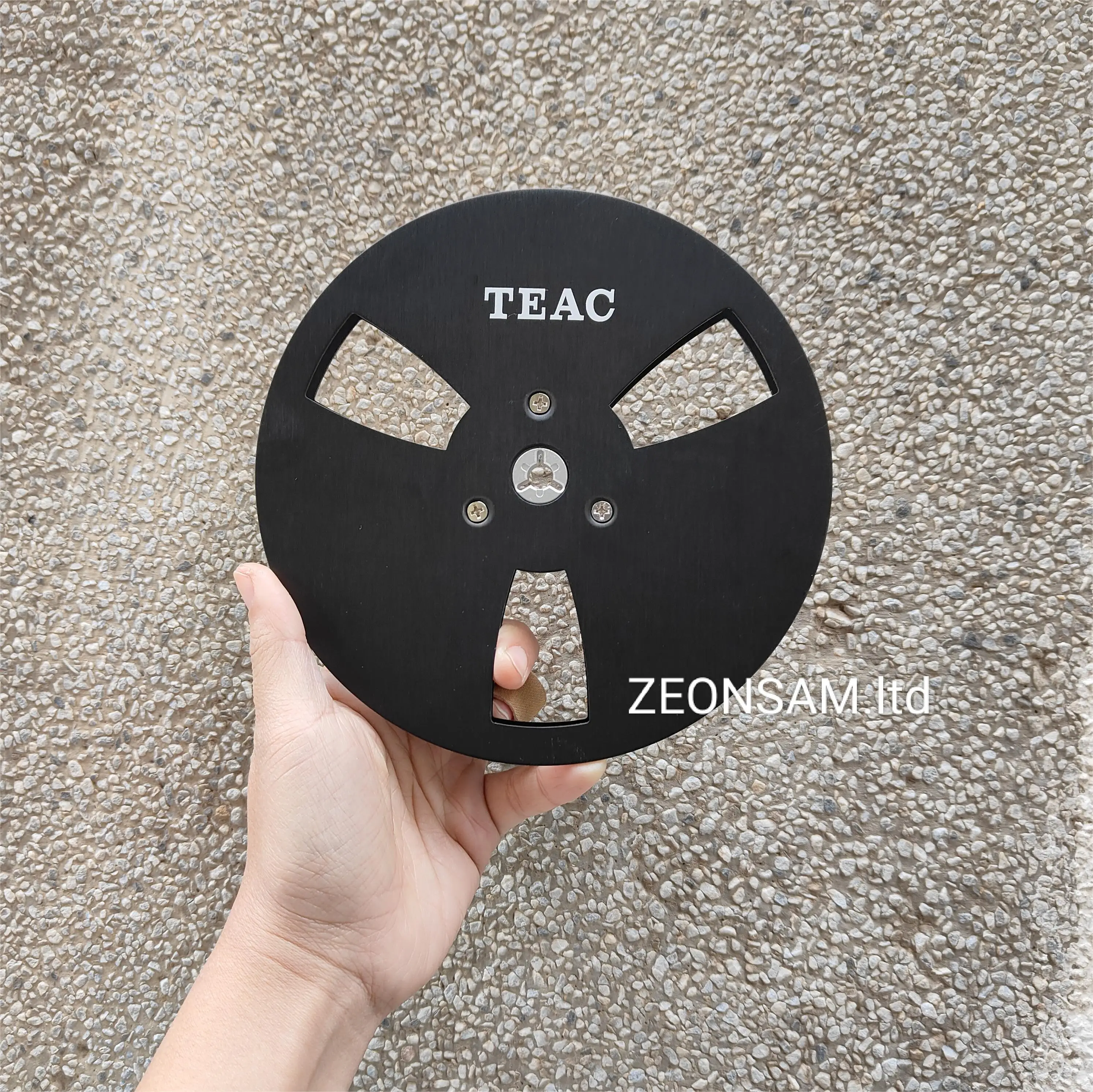 

1/4 7 Inch Empty Tape Reel Nab Hub Reel-To-Reel Recorders Accessory Empty Aluminum Disc Opening Machine Parts By TEAC