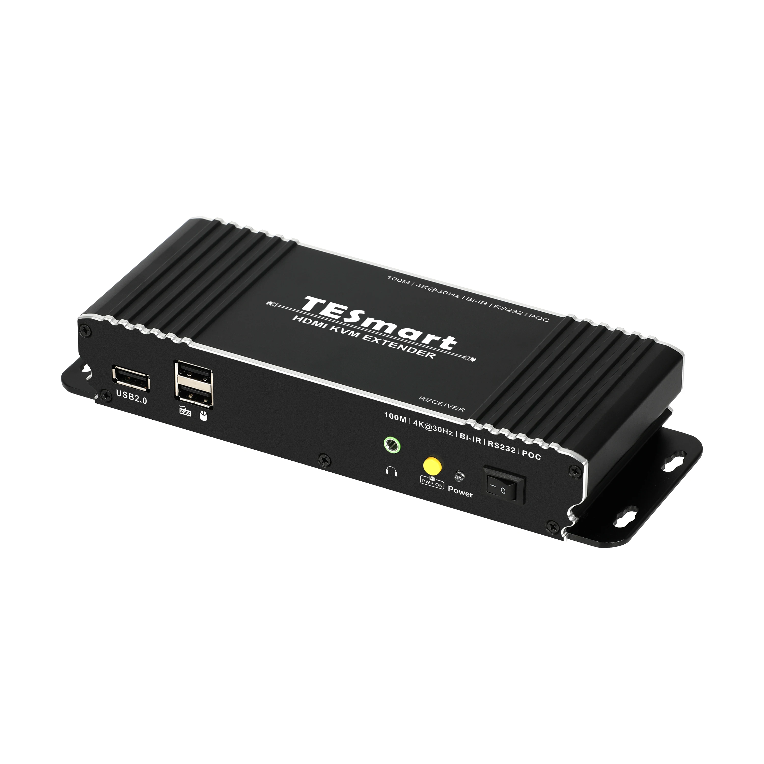 Manufacturer USB2.0  cat5e 4K hdmi kvm extender 100m hdmi extenderb with  L/R audio output