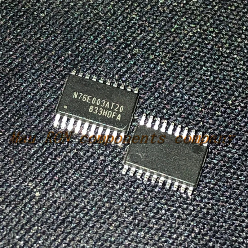 2PCS/LOT  N76E003AT20 N76E003 TSSOP20  New original  In Stock