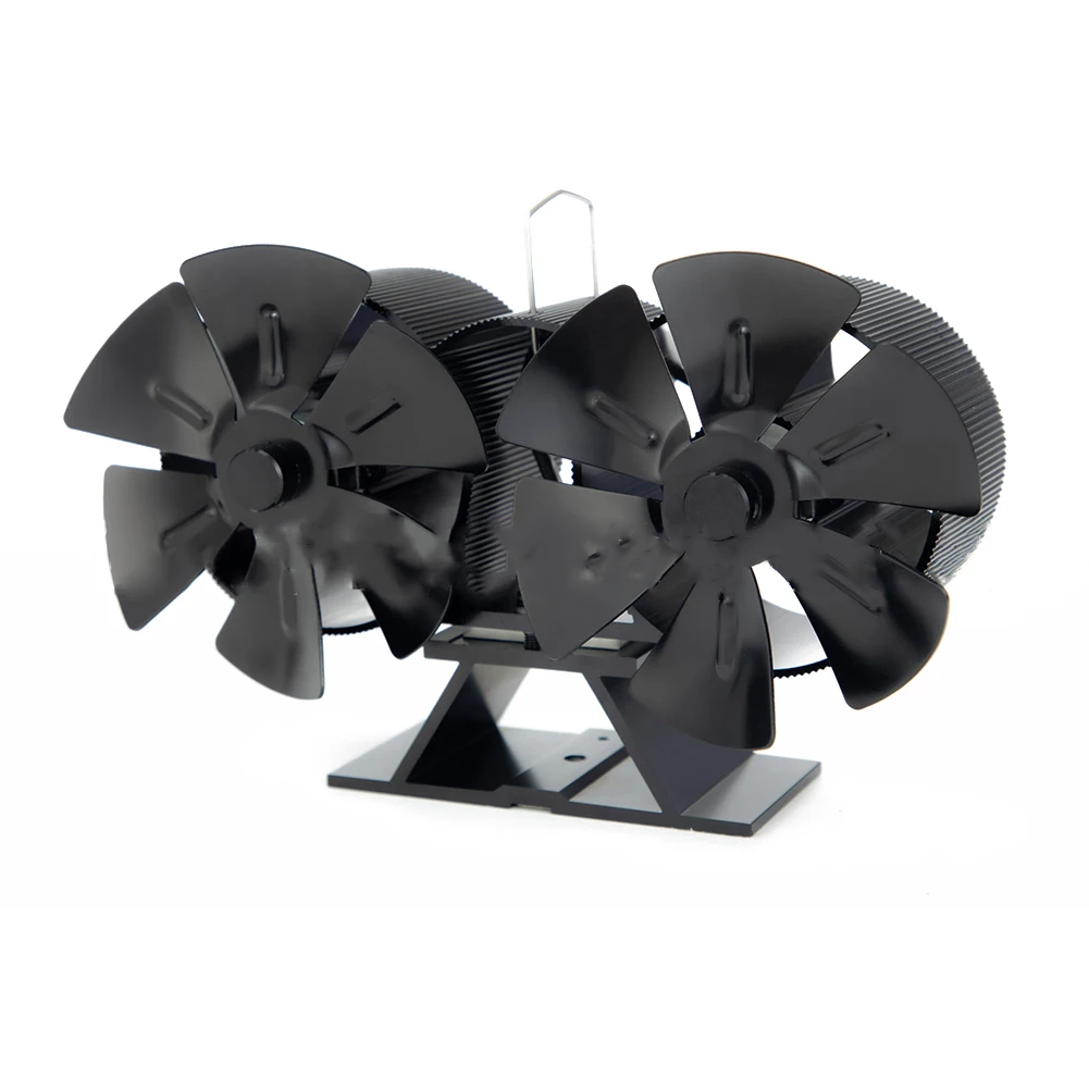 حجم الهواء مروحة فرن مروحة الموقد التدفئة الراحة المنزلية عملية هادئة 160-220 حجم الهواء تصميم دائرة مزدوجة #5