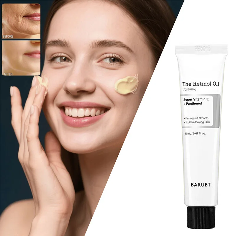 

The Retinol 0.1 Cream Face Skin Firming Lifting Anti-Wrinkle Care Neck Fine Lines Repair Eye Cream Whitening Moisturizing 20g