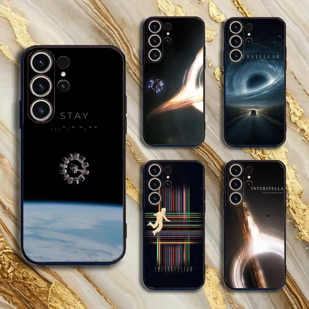 

Film I-Interstellar Phone Case For SamsungS25,24,21,22,23,30,Ultra,20,Plus,Fe,Lite,Note,10,9,5G Black Cover