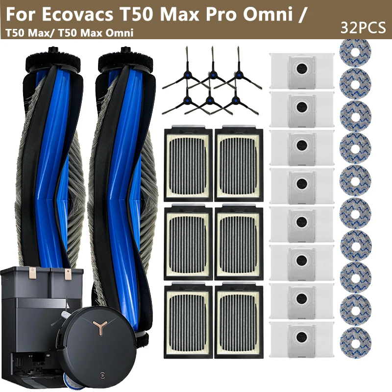 Compatibility For Ecovacs Deebot T50 Max / T50 Max Pro Omni 