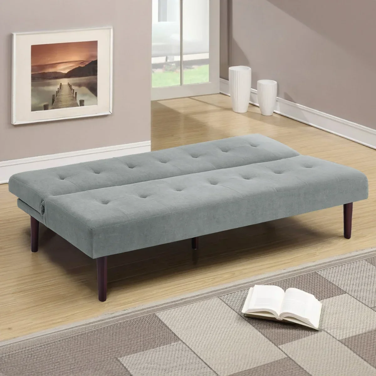 Contemporary Convertible Soft and Comfortable Sofa for Living Room Bedroom Lliving Room Furniture