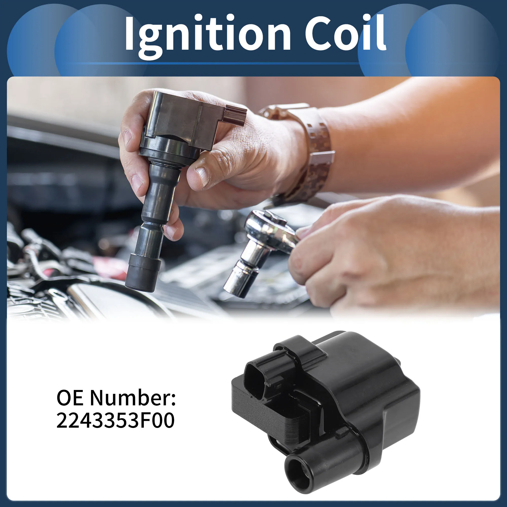 

Комплект катушек зажигания UXCELL No 223353F00 для Nissan ALTIMA 1993-1997 гг.