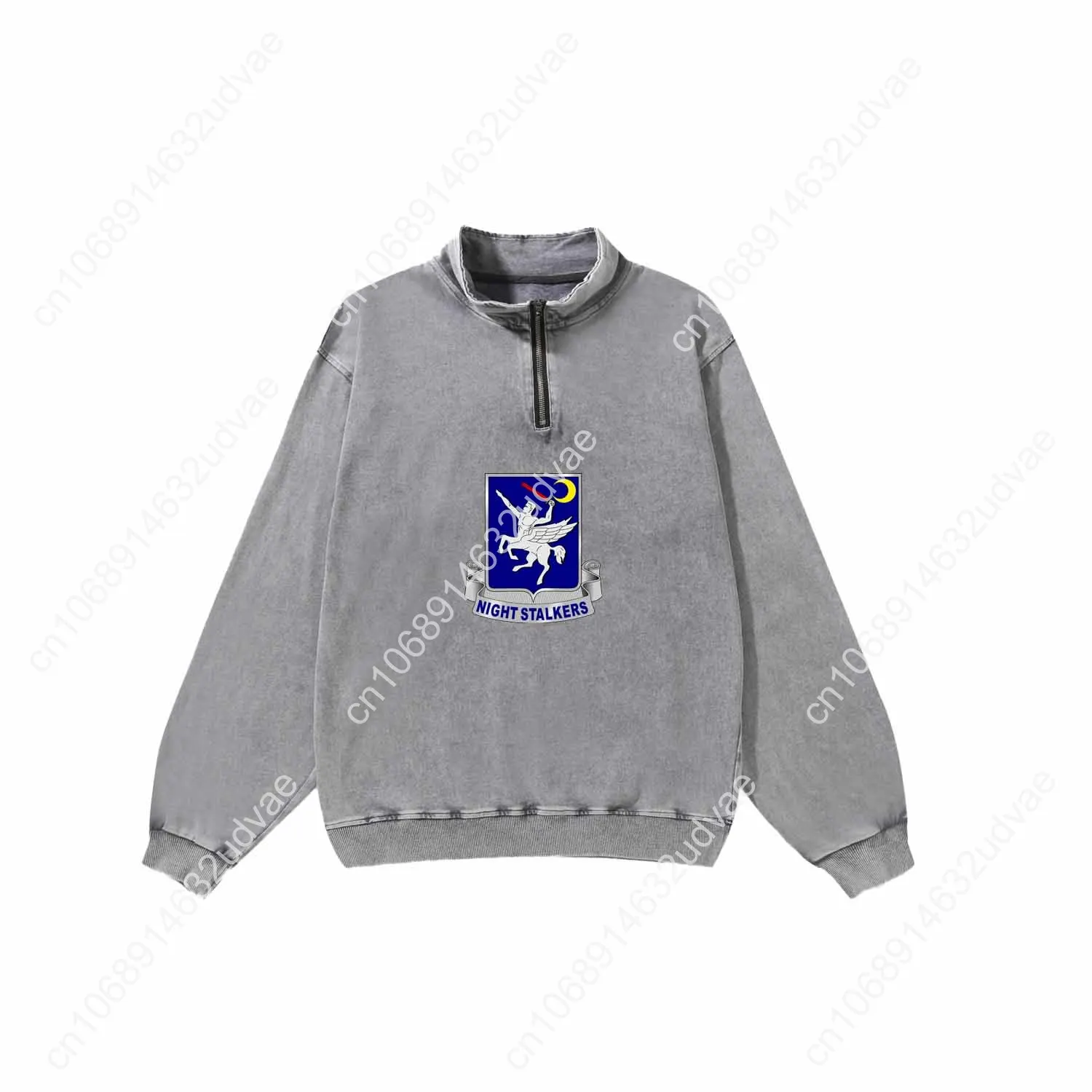 160e SOAR Nightstalkers Patch DUI Retro Sweatshirt Man Vrouw Tiener Vintage Trui Half Custom Made Tops Mouwen T-shirt