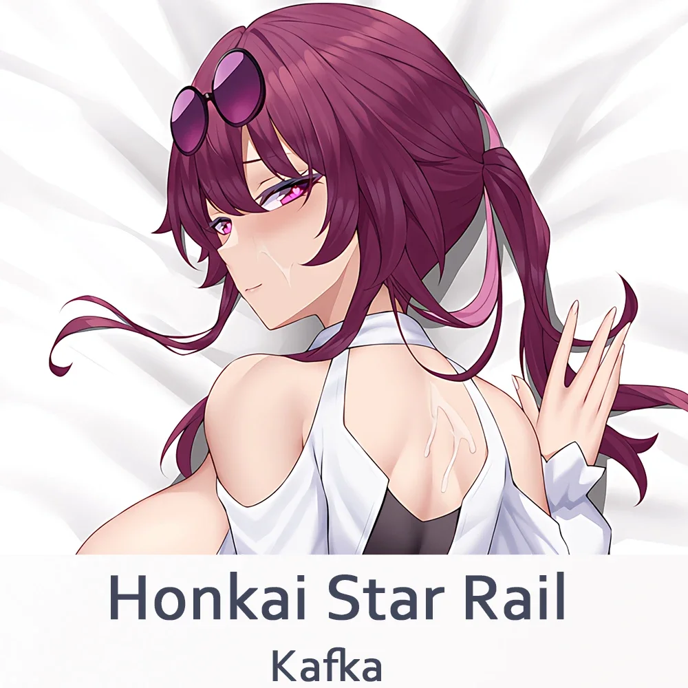 Honkai Star Rail Kafka Cosplay Dakimakura Hing Body Pillow Case Japanese Anime Game Pillowcase Cushion Cover