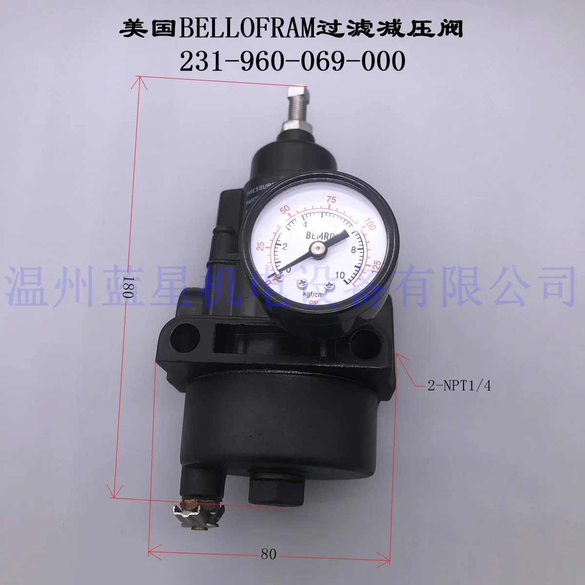 

Регулятор фильтра США T50 серии 231-960-069-000 со столом