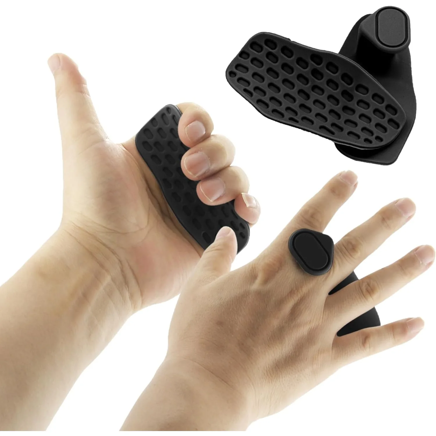 Gewichtheberhandschuhe für Männer und Frauen Gummi Fitnessstudio Gewichtheben Rutschfeste Trainingsgriffe für Fitnessstudio-Training und Übungen Kein Schwitzen