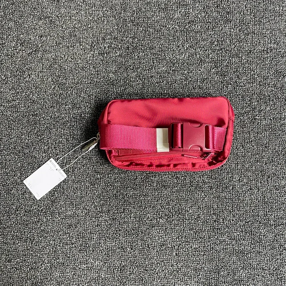 요가 가방 유니섹스 패션 웨이스트 백 스포츠 로고 디자인 경량 방수 휴대용 러닝 피트니스 짐 운동 선물