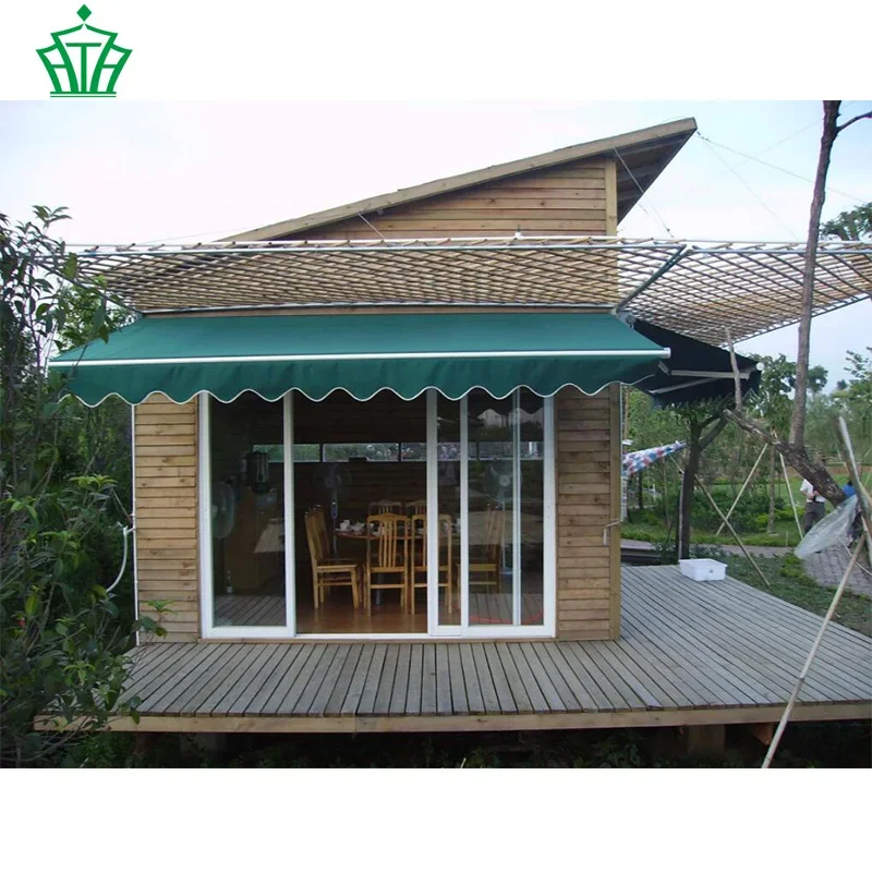 Outdoor Waterproof Material Aluminum Retractable Awning for Balcony