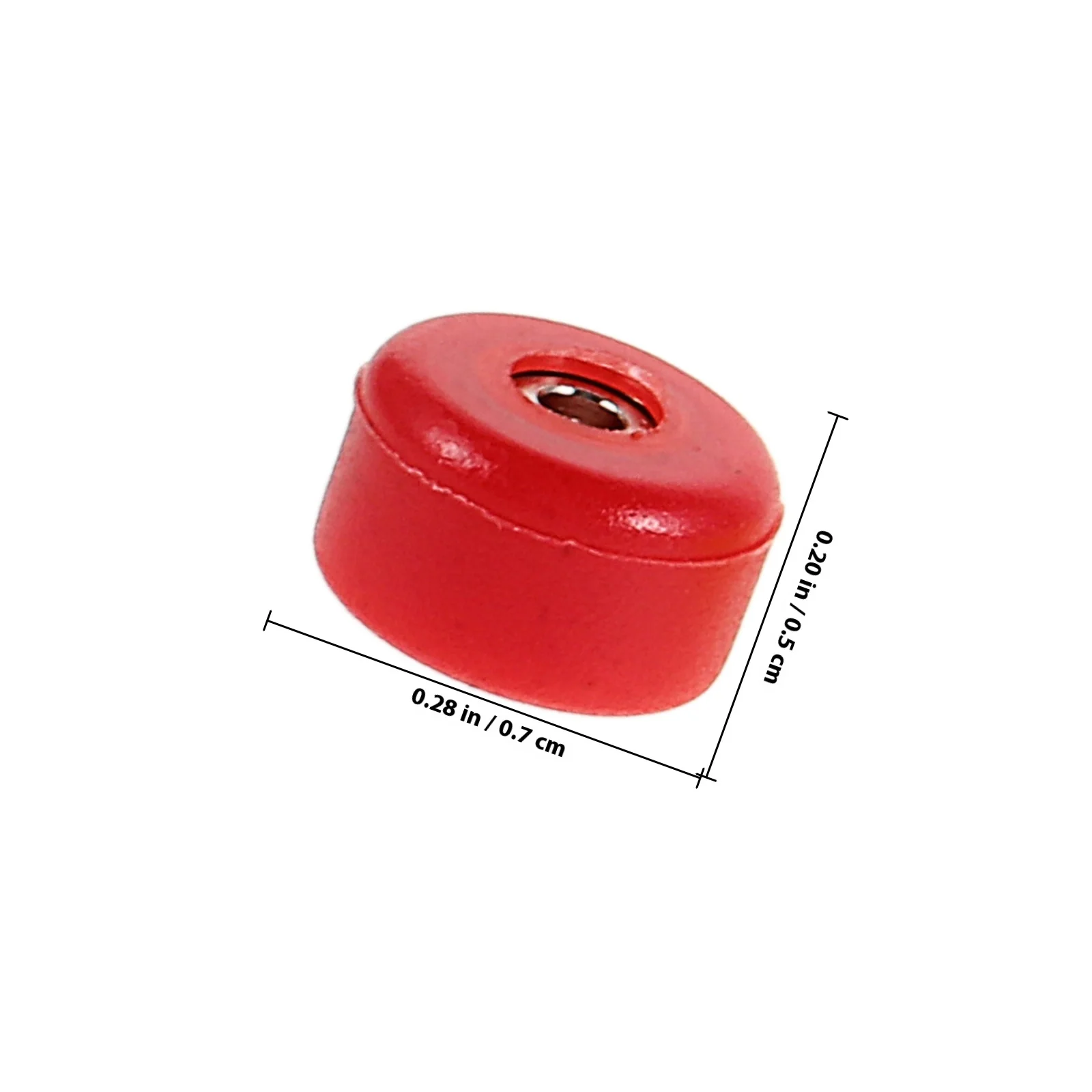 5Pcs Finger Skateboard Wheels Professional Bearing Wheels Easy Install Mini Skateboard Replacement Parts Durable
