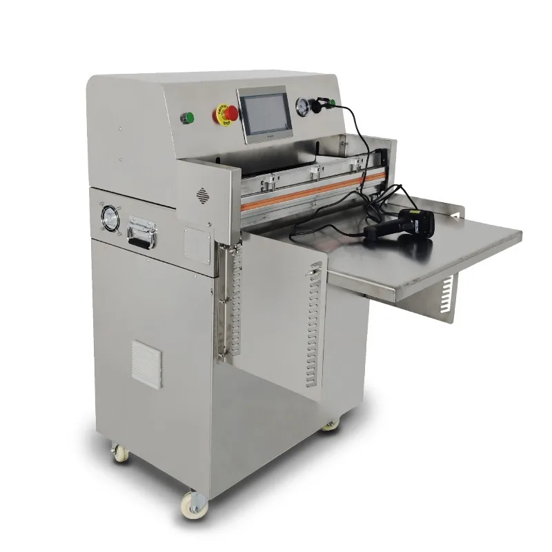 Temperature control, pressure control, external vacuum packaging and plastic sealing machine