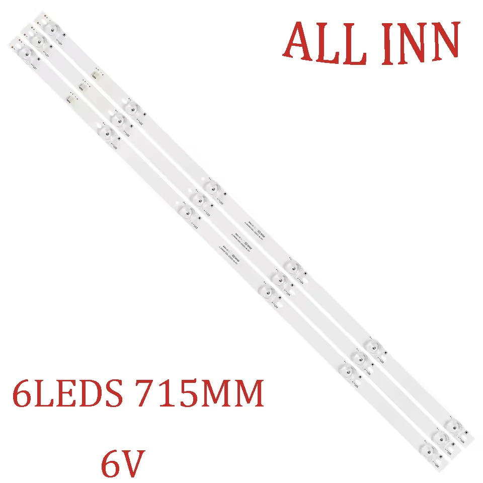 

LED Backlight strip 6 lamp for V405-H19 400AM7HD 40ME338V/F7 FW40D48F JL.D40061330-202CS-M_V01 JL.D40061330-202AS-M_V01
