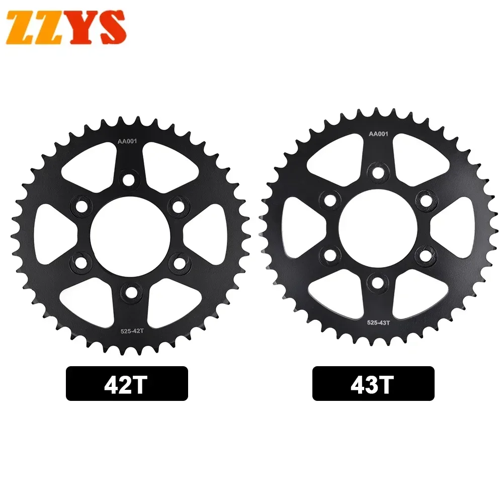 

525 42T 43T Tooth Rear Sprocket Gear Star Cam Pinion For Ducati Road 937 Multistrada V2 S 2022-2023 950 Multistrada 2017-2020 19