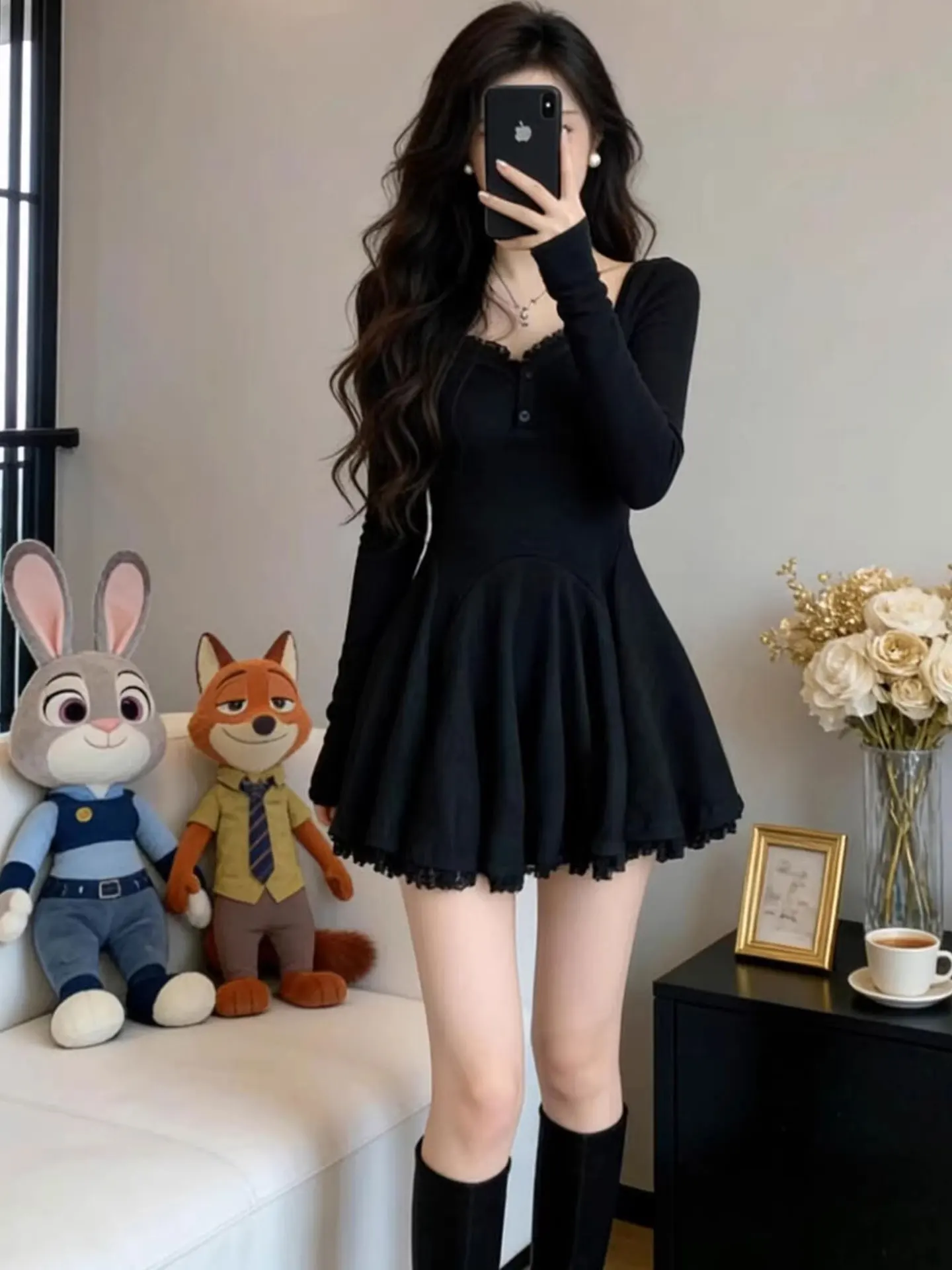 

Женская вязаная юбка больших размеров в стиле Хепберн, облегающая, с высокой талией, короткая, для весеннего сезона, для путешествий и повседневной носки